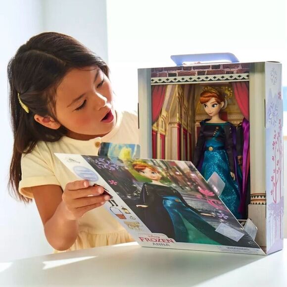 NEW Anna Story Doll Friends Play Set Frozen 1 & 2 NIB Disney Store SHIPS TODAY! - Picture 6 of 11